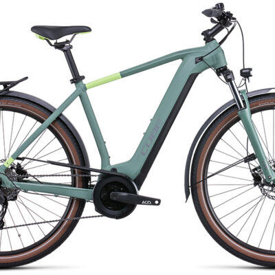 Cube Touring Hybrid ONE 400 green´n´sharpgreen – 250 W – 65 Nm – 25 km/h