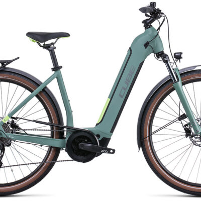 Cube Touring Hybrid ONE 500 Easy Entry green´n´sharpgreen – 250 W – 65 Nm – 25 km/h