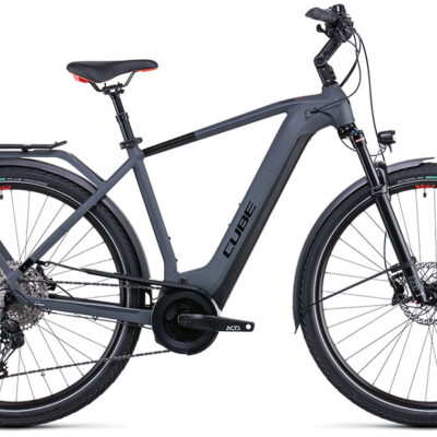 Cube Touring Hybrid EXC 625 grey´n´red – 250 W – 65 Nm – 25 km/h