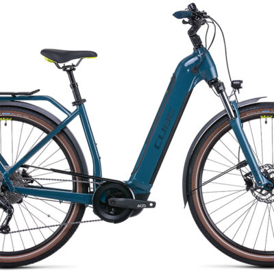 Cube Kathmandu Hybrid ONE 625 Easy Entry teal´n´lime – 250 W – 85 Nm – 25 km/h