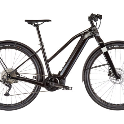 Vélo de Ville Électrique CANNONDALE CANVAS NEO 1 TRAPEZ Noir 2022 – 250 W – 85 Nm – 25 km/h