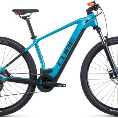 VTT Électrique CUBE REACTION HYBRID ONE 625 27,5/29″ Bleu 2022– 250 W – 70 Nm – 25 km/h