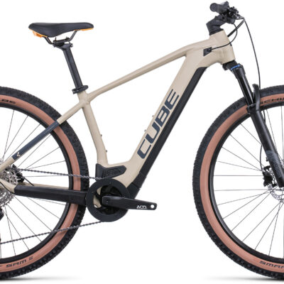 VTT Électrique CUBE REACTION HYBRID PRO 500 27,5/29″ Beige 2022– 250 W – 70 Nm – 25 km/h