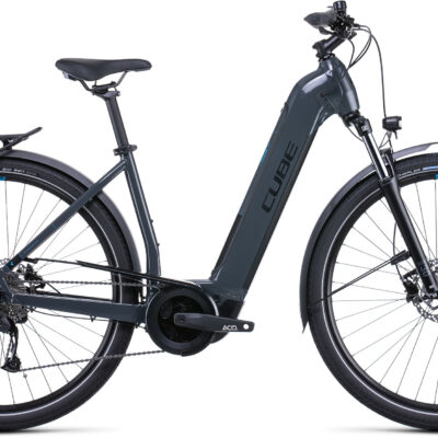 CUBE TOURING HYBRID ONE 500 WAVE Gris 2022 – 250 W – 65 Nm – 25 km/h