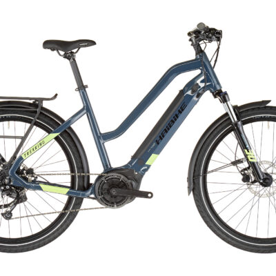 HAIBIKE TREKKING 5 TRAPEZ Bleu 2022 – 250 W – 65 Nm – 25 km/h